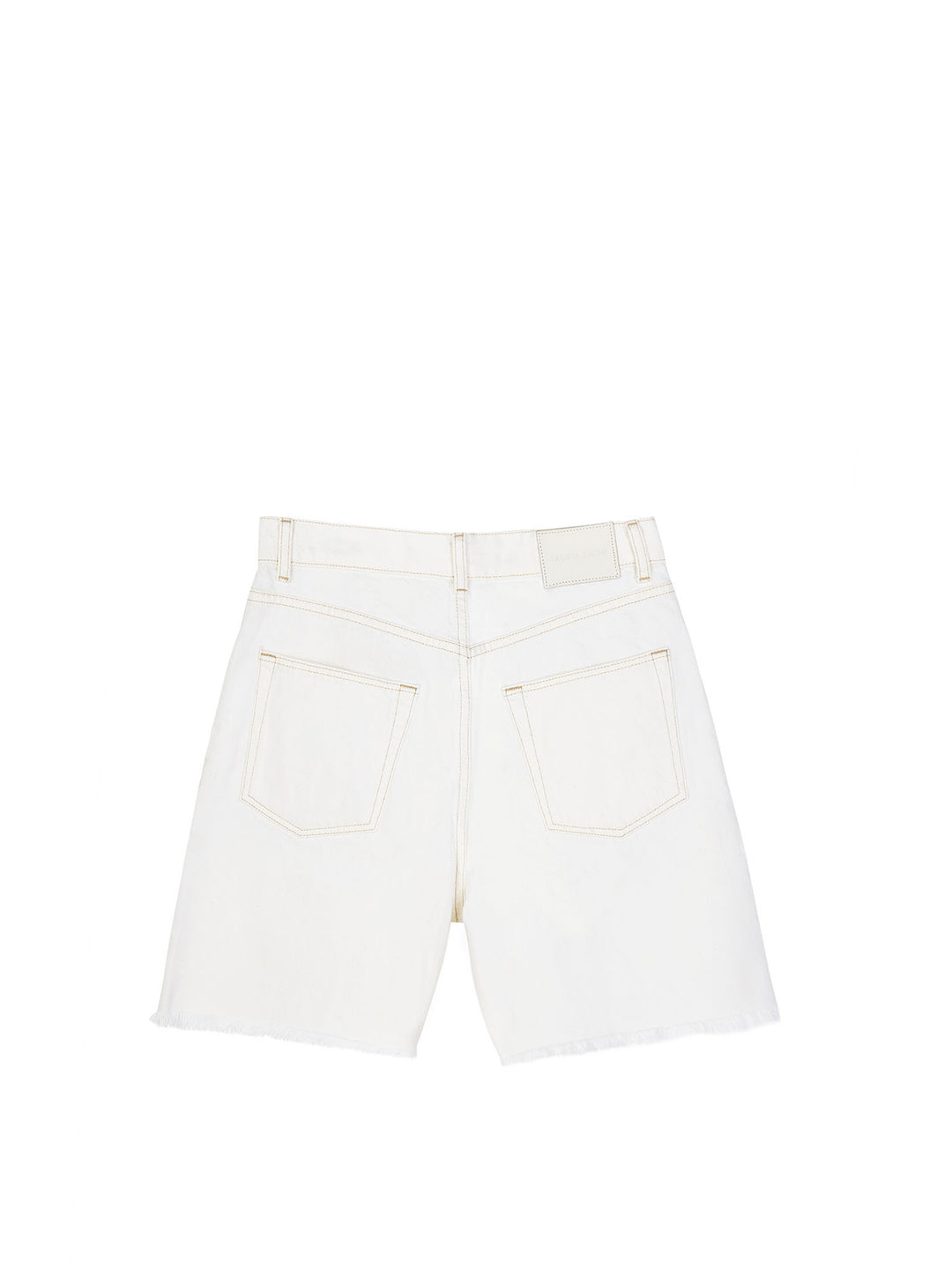 Distressed Denim Shorts