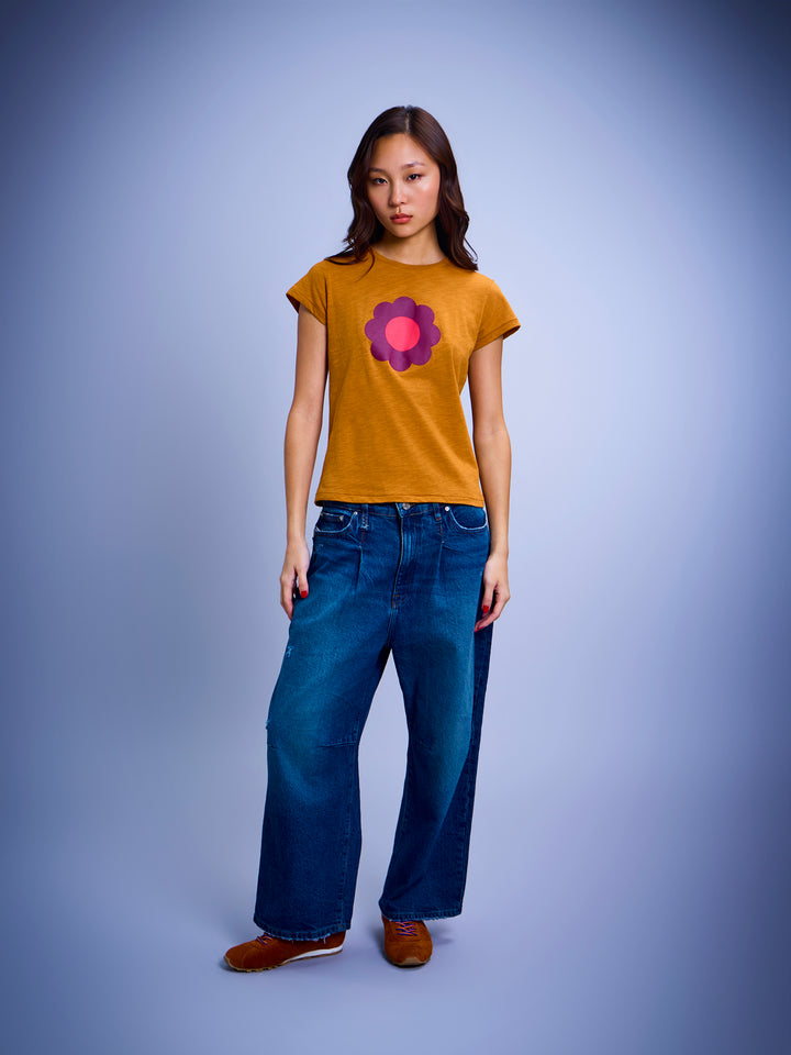 Flora Cotton T-shirt