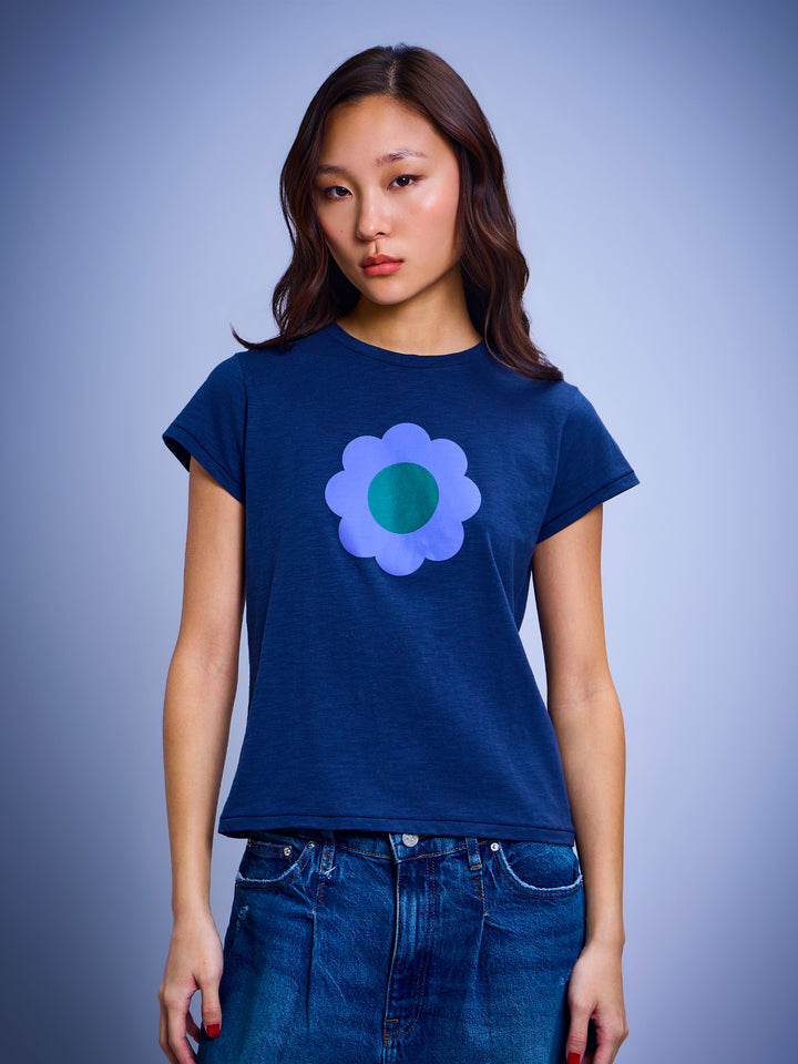 Flora Cotton T-shirt