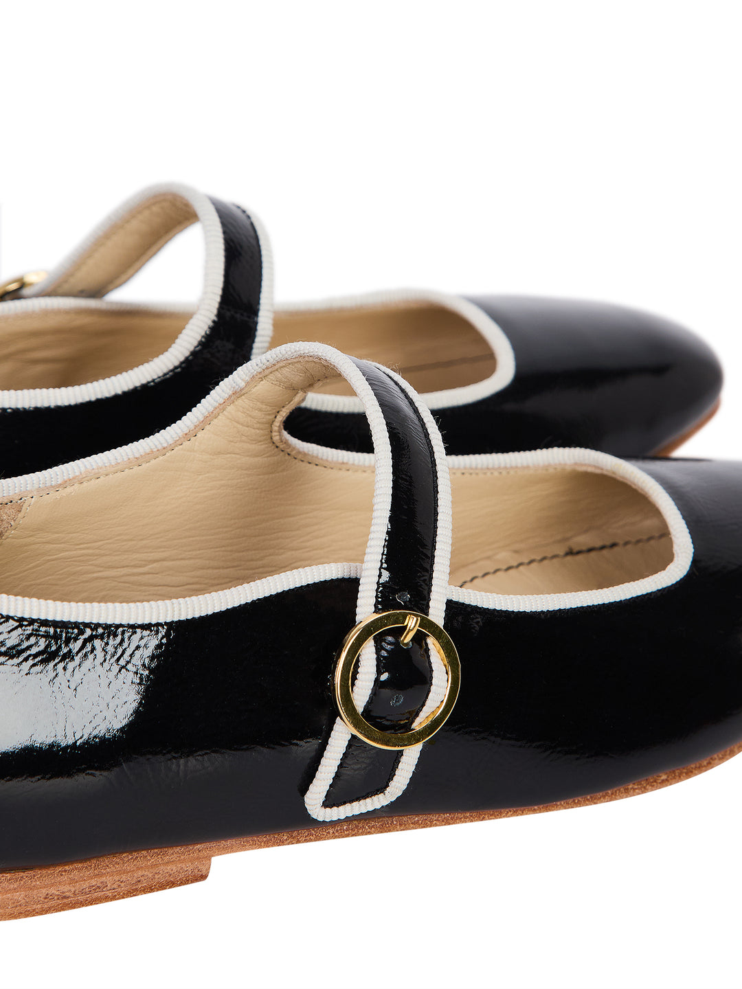 Romy Patent Leather Ballet Flats