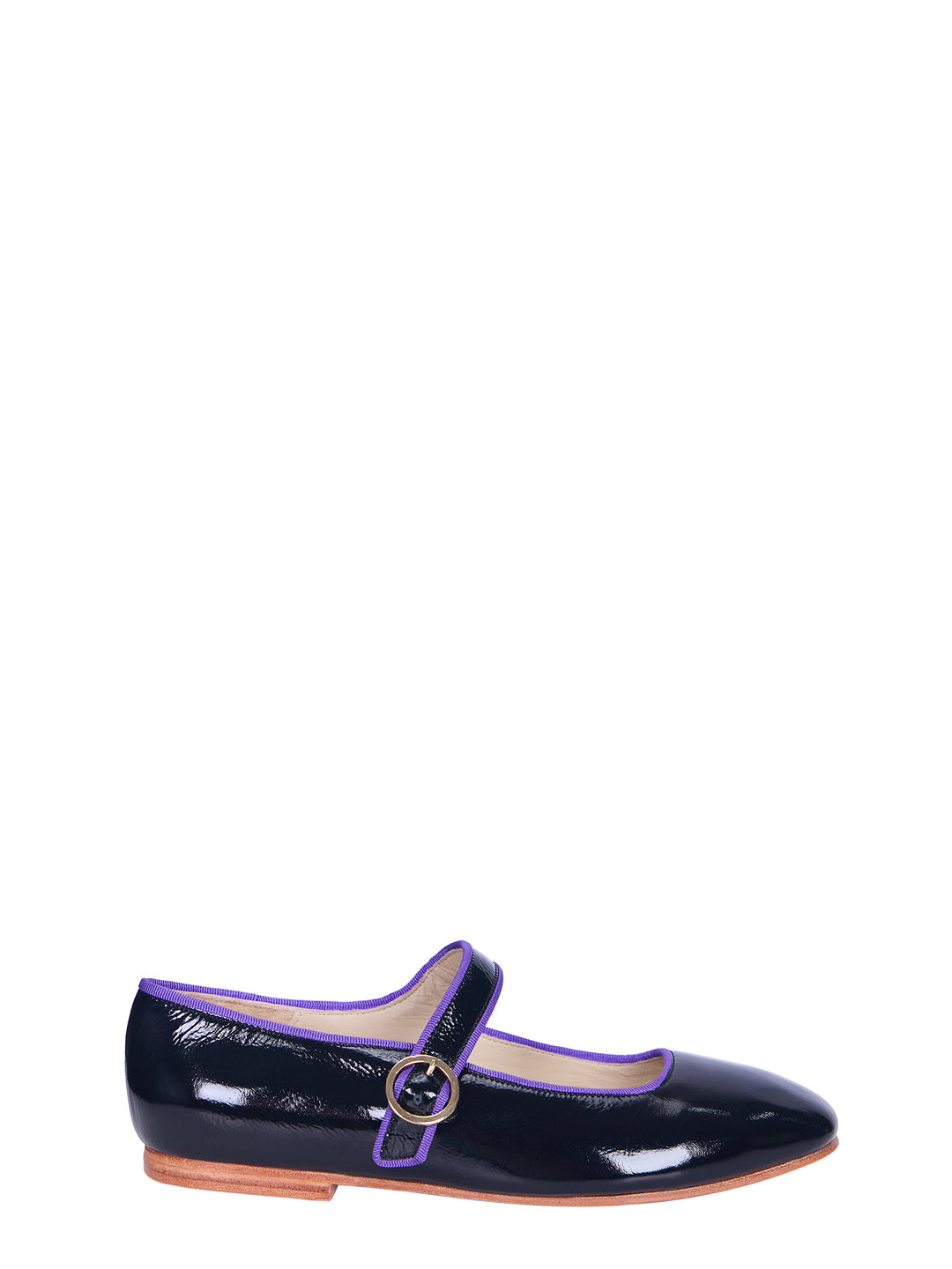 Romy Patent Leather Ballet Flats