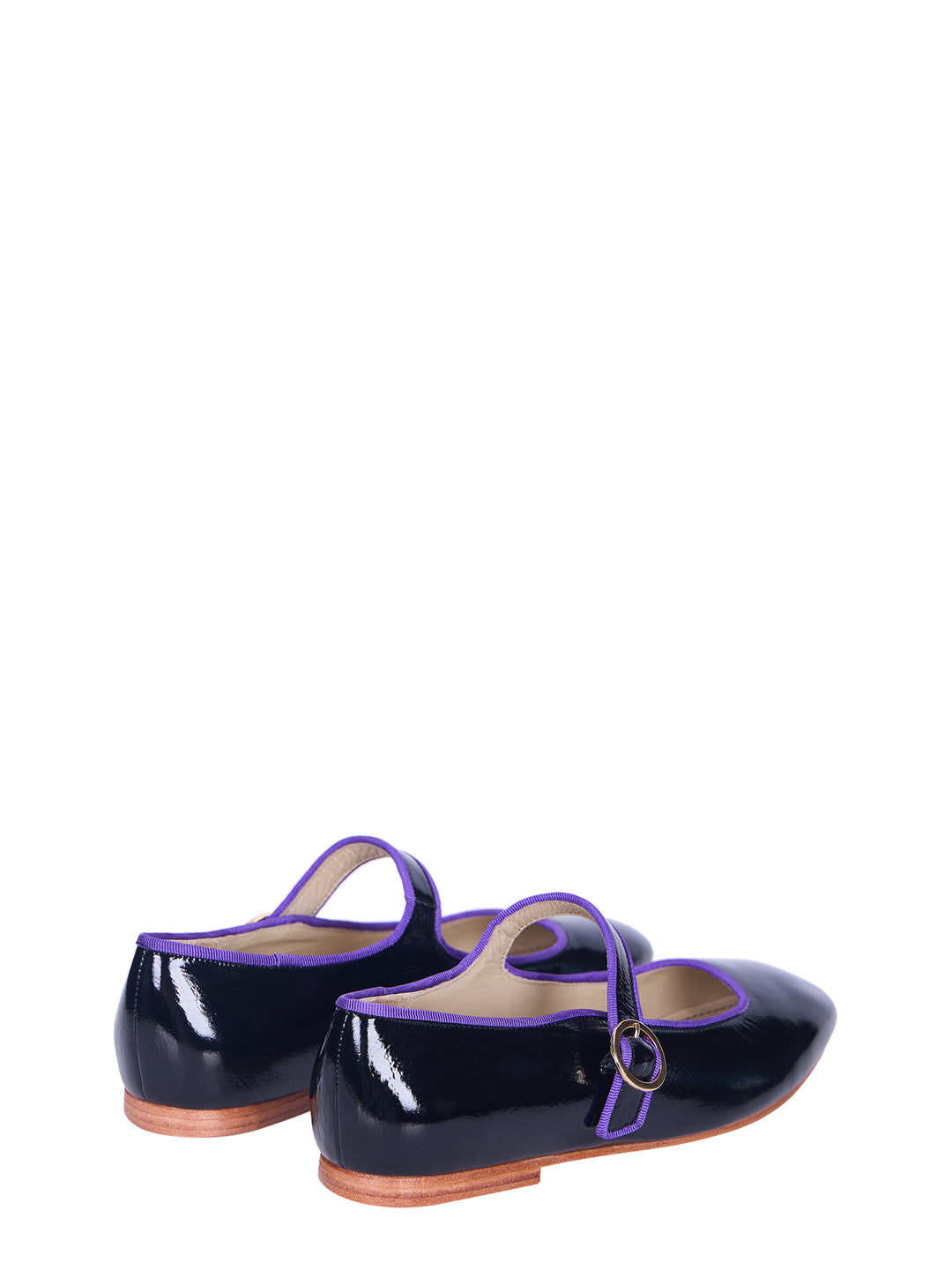 Romy Patent Leather Ballet Flats