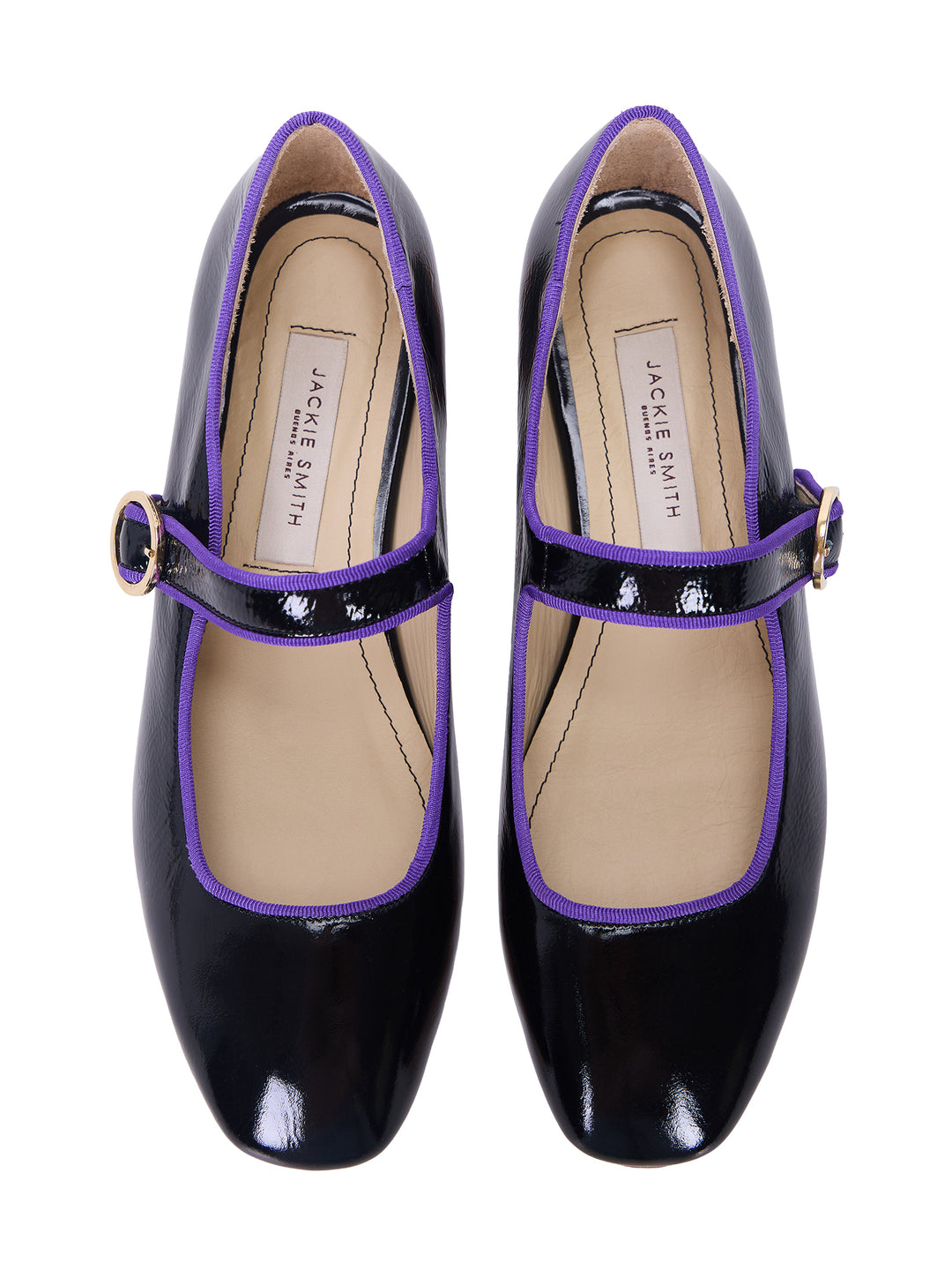 Romy Patent Leather Ballet Flats