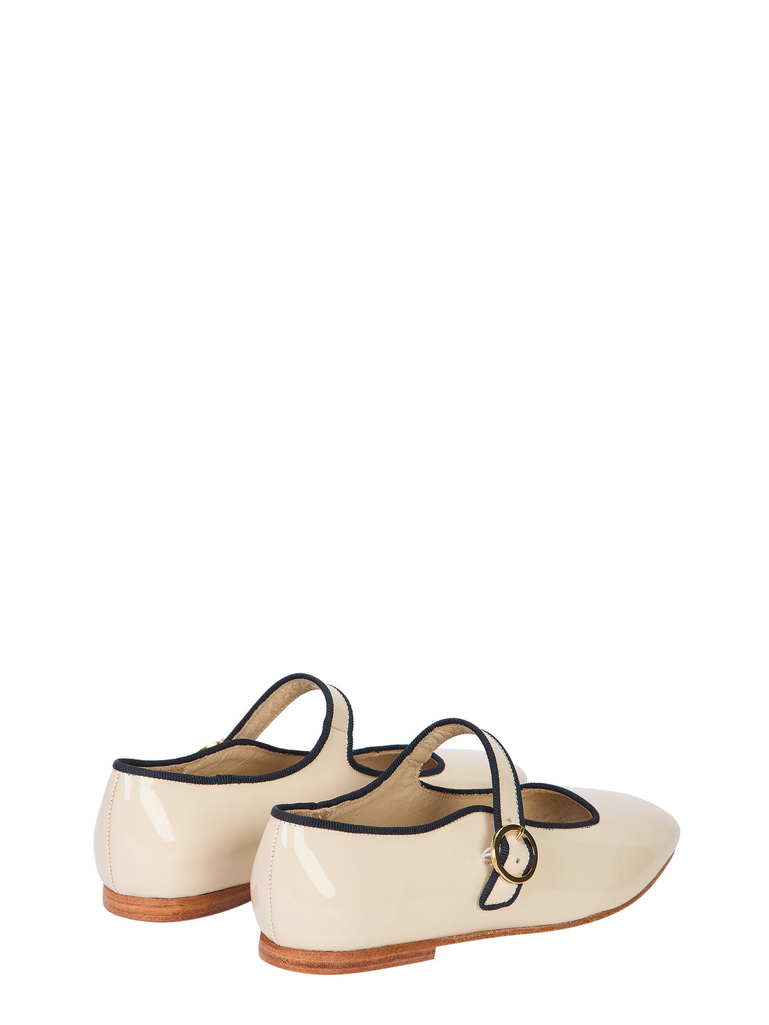 Romy Patent Leather Ballet Flats