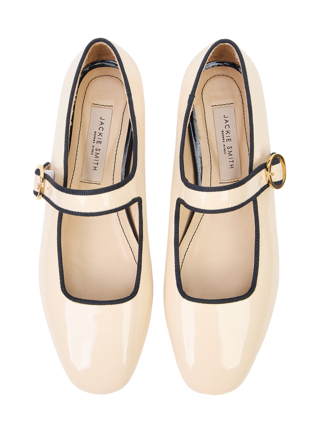 Romy Patent Leather Ballet Flats