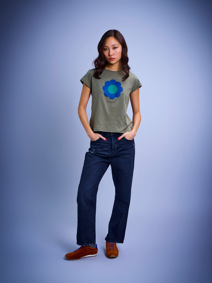 Flora Cotton T-shirt