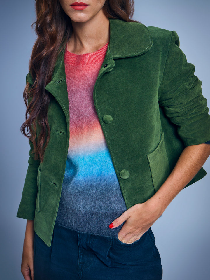Italian Suede Petit Coat