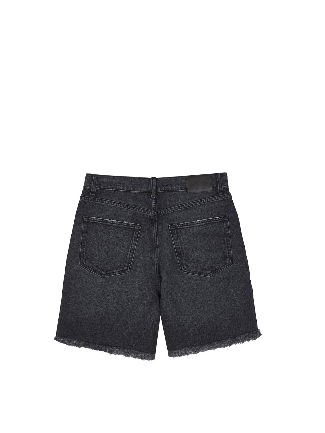 Distressed Denim Shorts