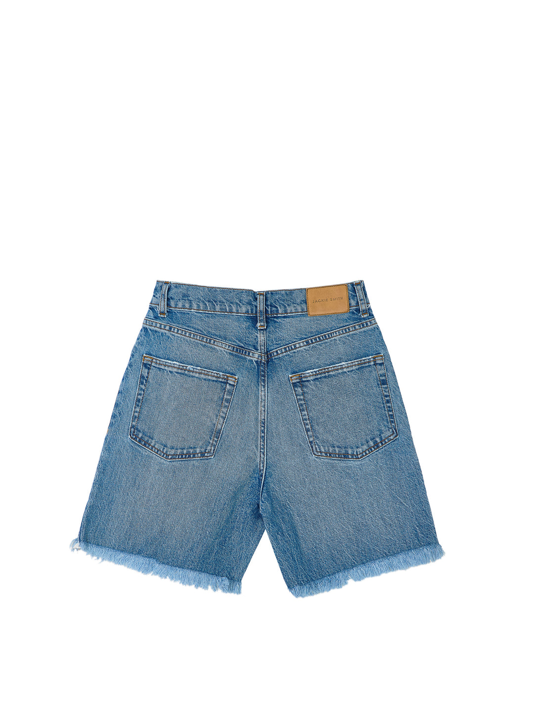 Distressed Denim Shorts