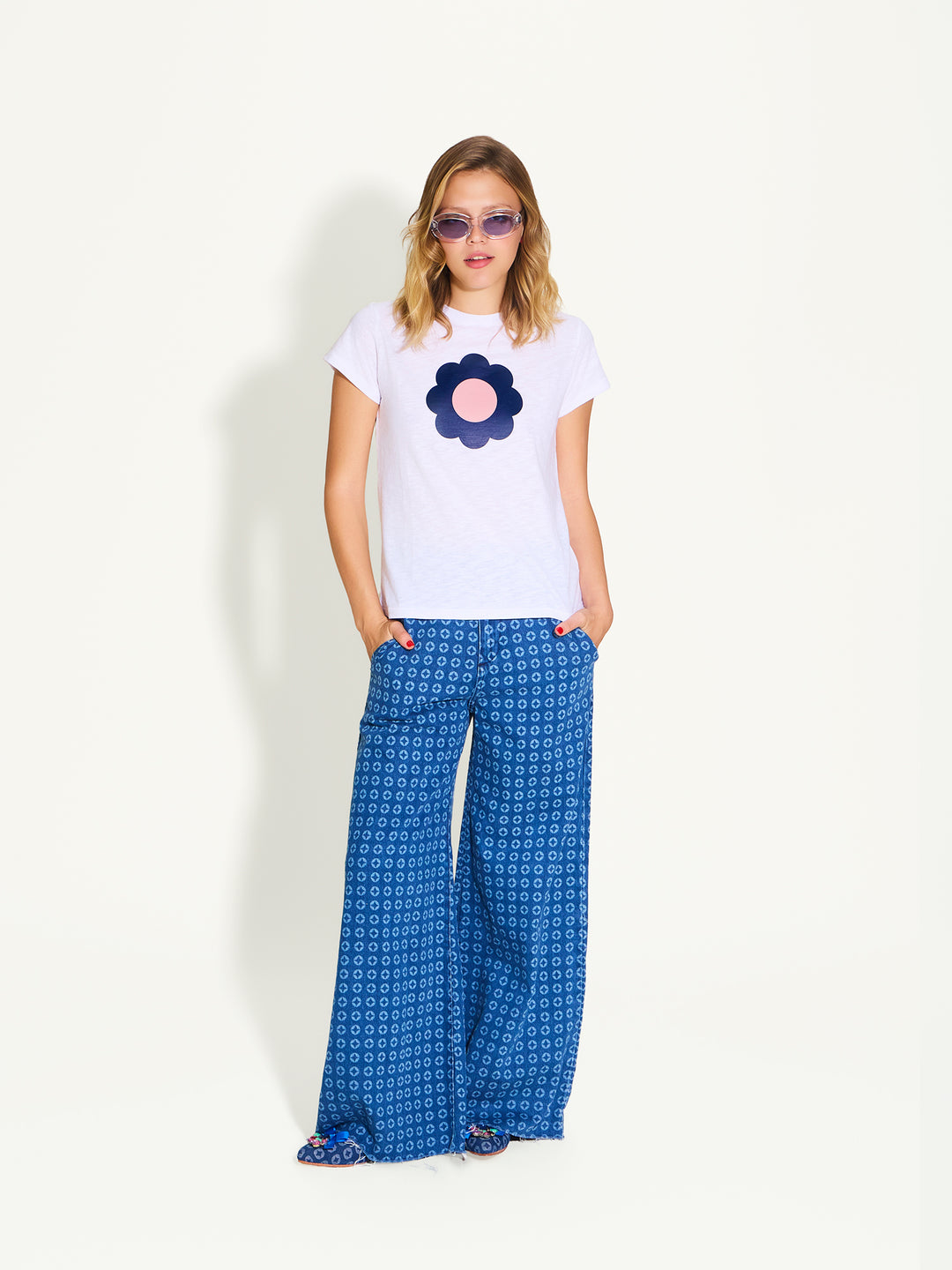 Flora Cotton T-shirt