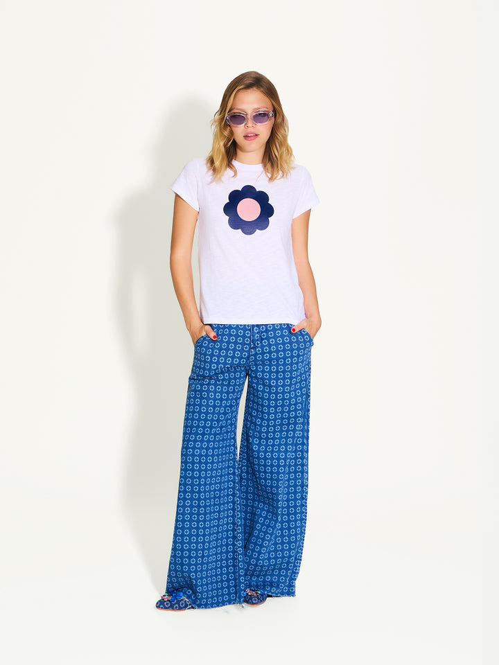 Flora Cotton T-shirt