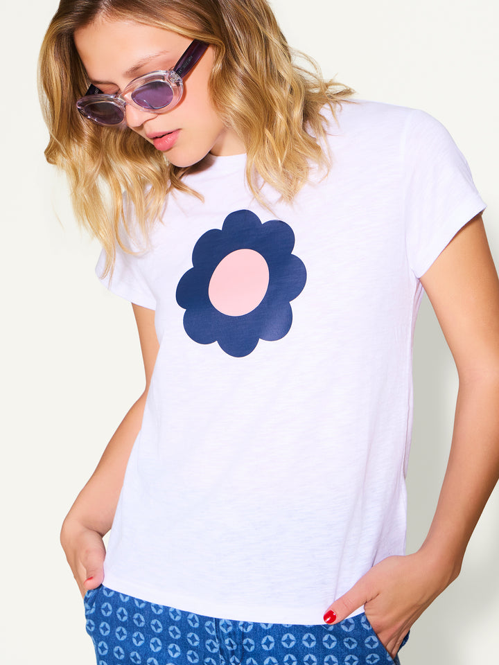 Flora Cotton T-shirt