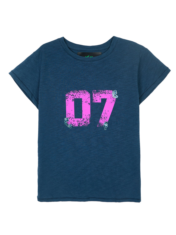 Embellished Cotton T-shirt