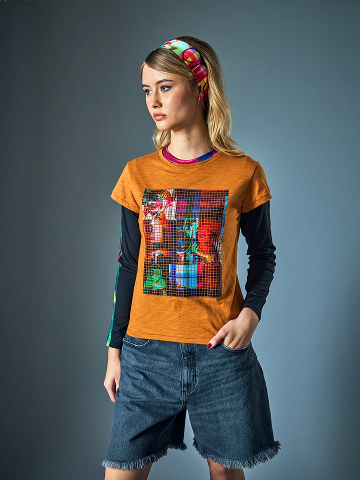 Snapshot Glossy Mosaic T-Shirt