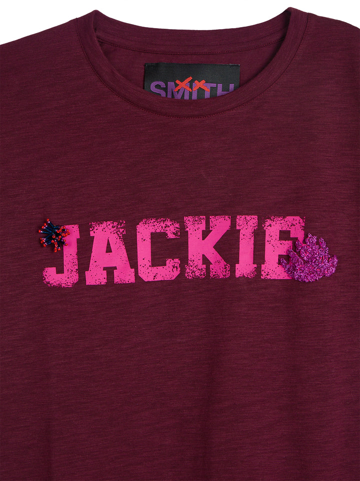Embellished Cotton T-shirt