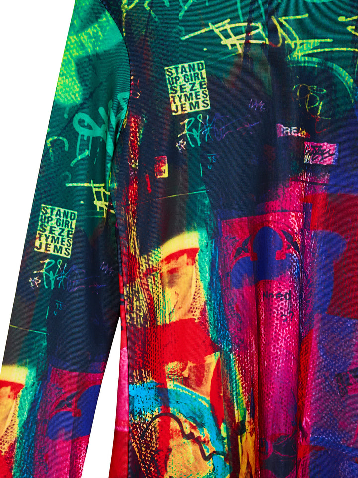 Snapshot Jersey Turtleneck