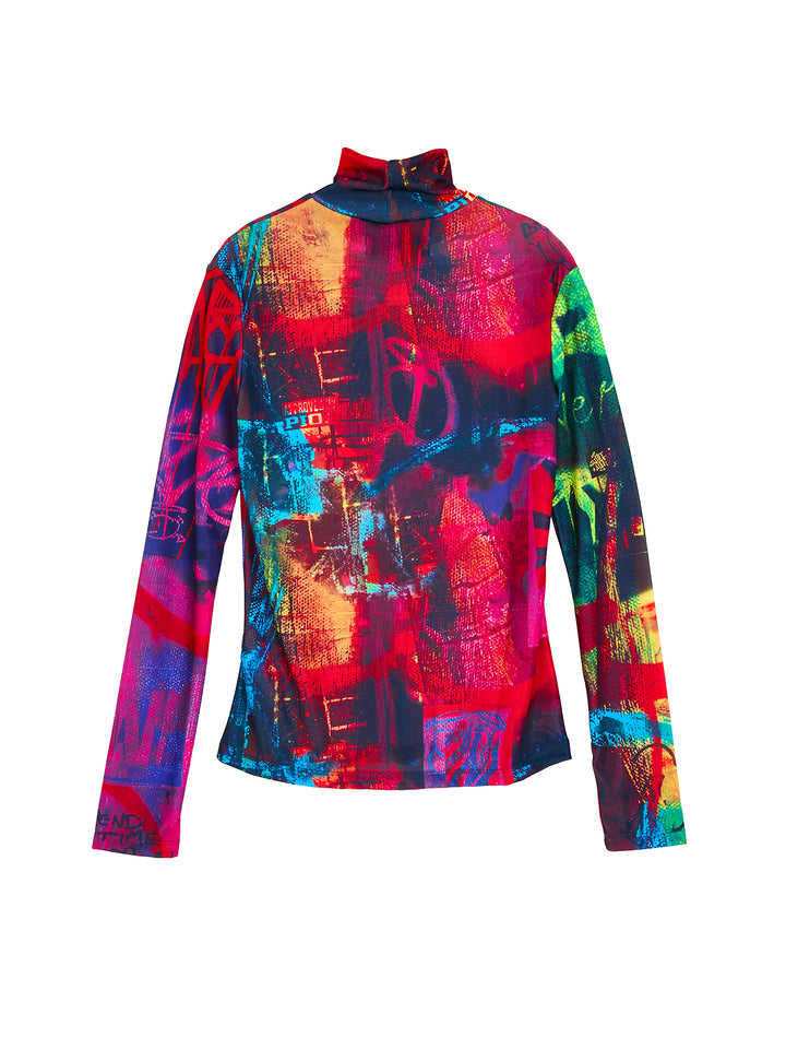 Snapshot Jersey Turtleneck
