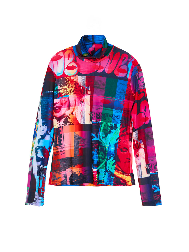 Snapshot Jersey Turtleneck