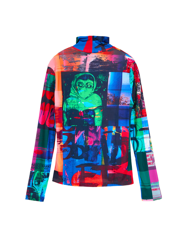 Snapshot Jersey Turtleneck