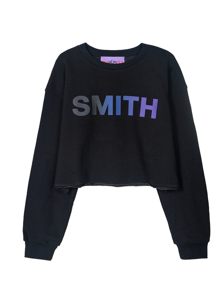 Macaron Cropped Sweatshirt