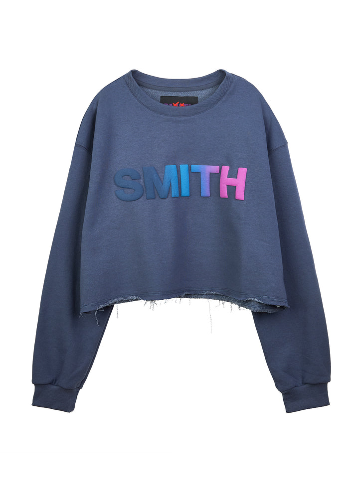 Macaron Cropped Sweatshirt