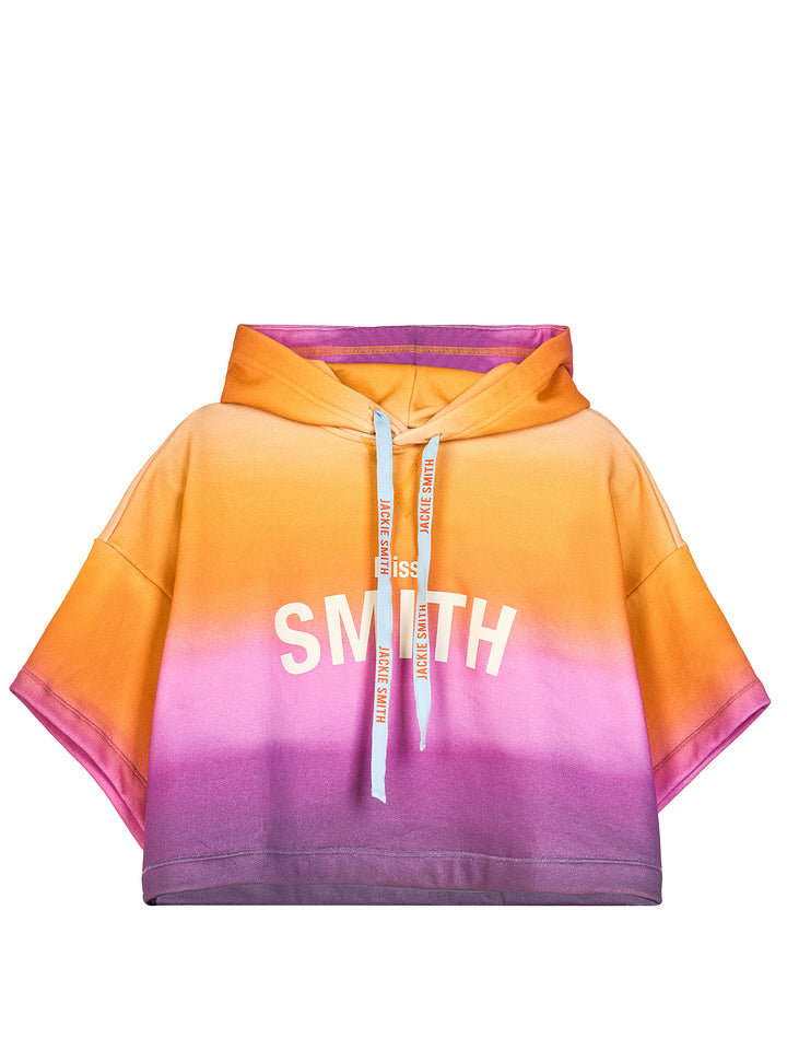 Macaron Cropped Sweatshirt