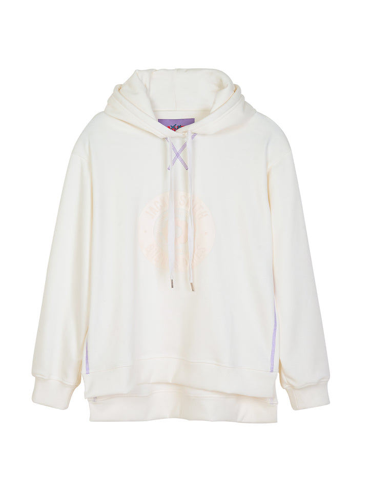 Marshmallow oversized hoodie
