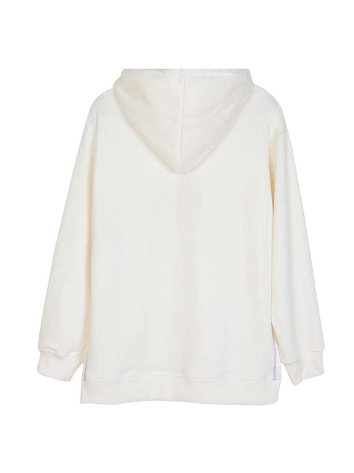 Marshmallow oversized hoodie