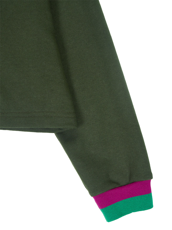 Type Cropped Sweatshirt