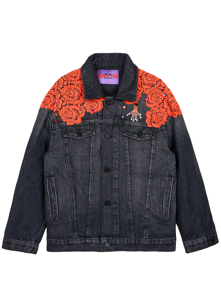 Limited Edition Sea of Roses Denim Jacket