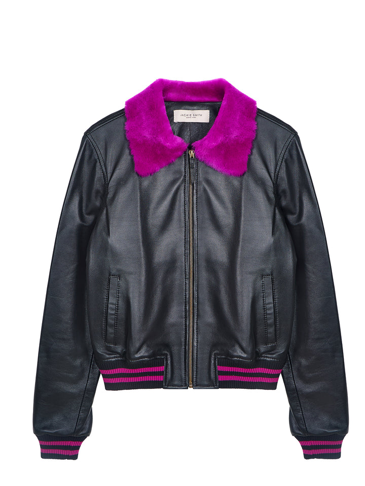 Leather Bomber Jacket Limited Edition