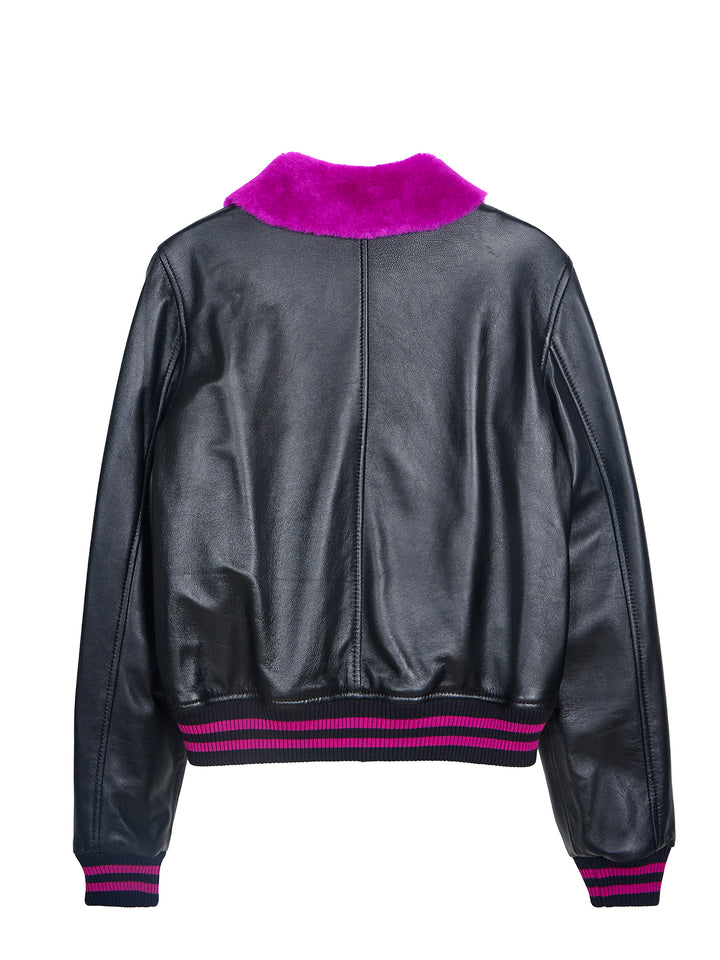 Leather Bomber Jacket Limited Edition
