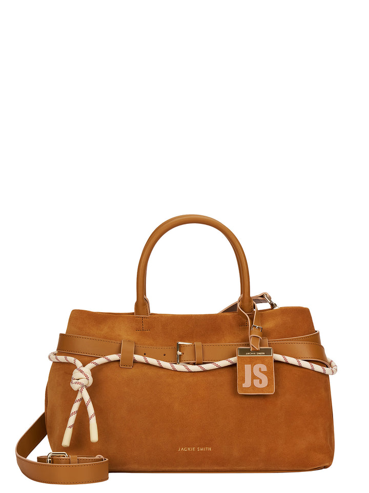 Suede Tote Bag