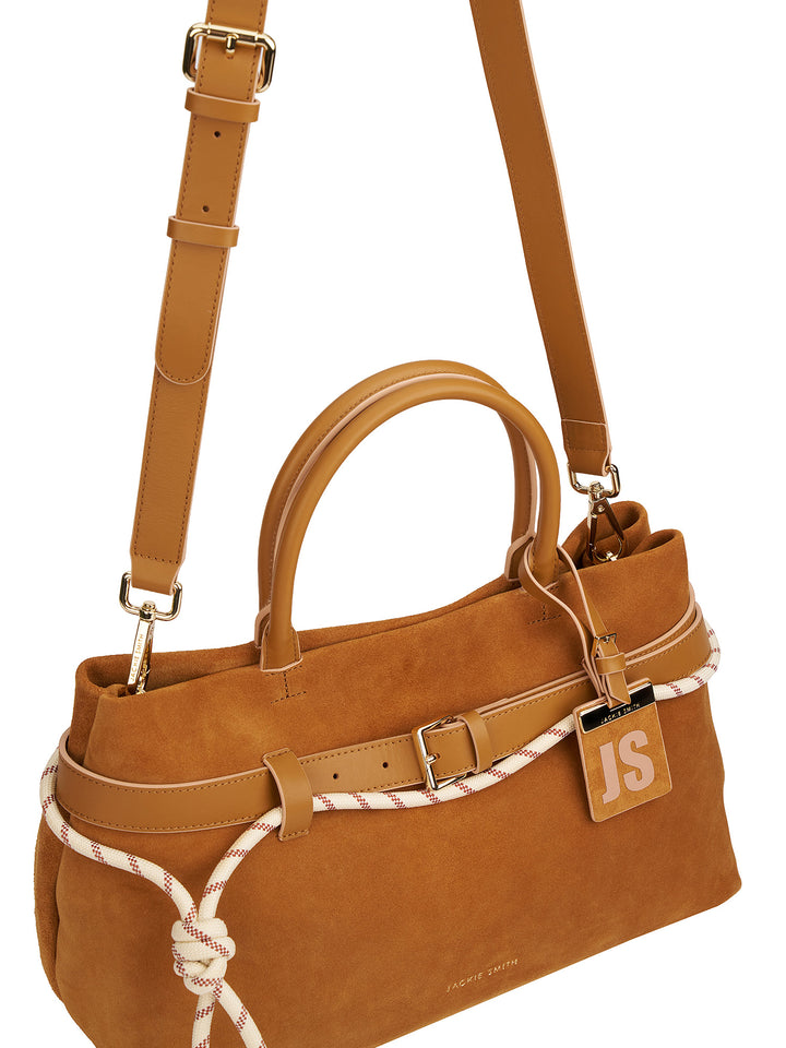 Suede Tote Bag