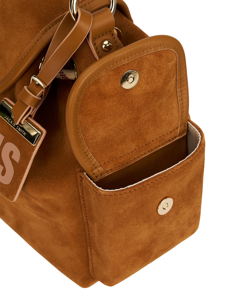 Suede Shoulder Bag