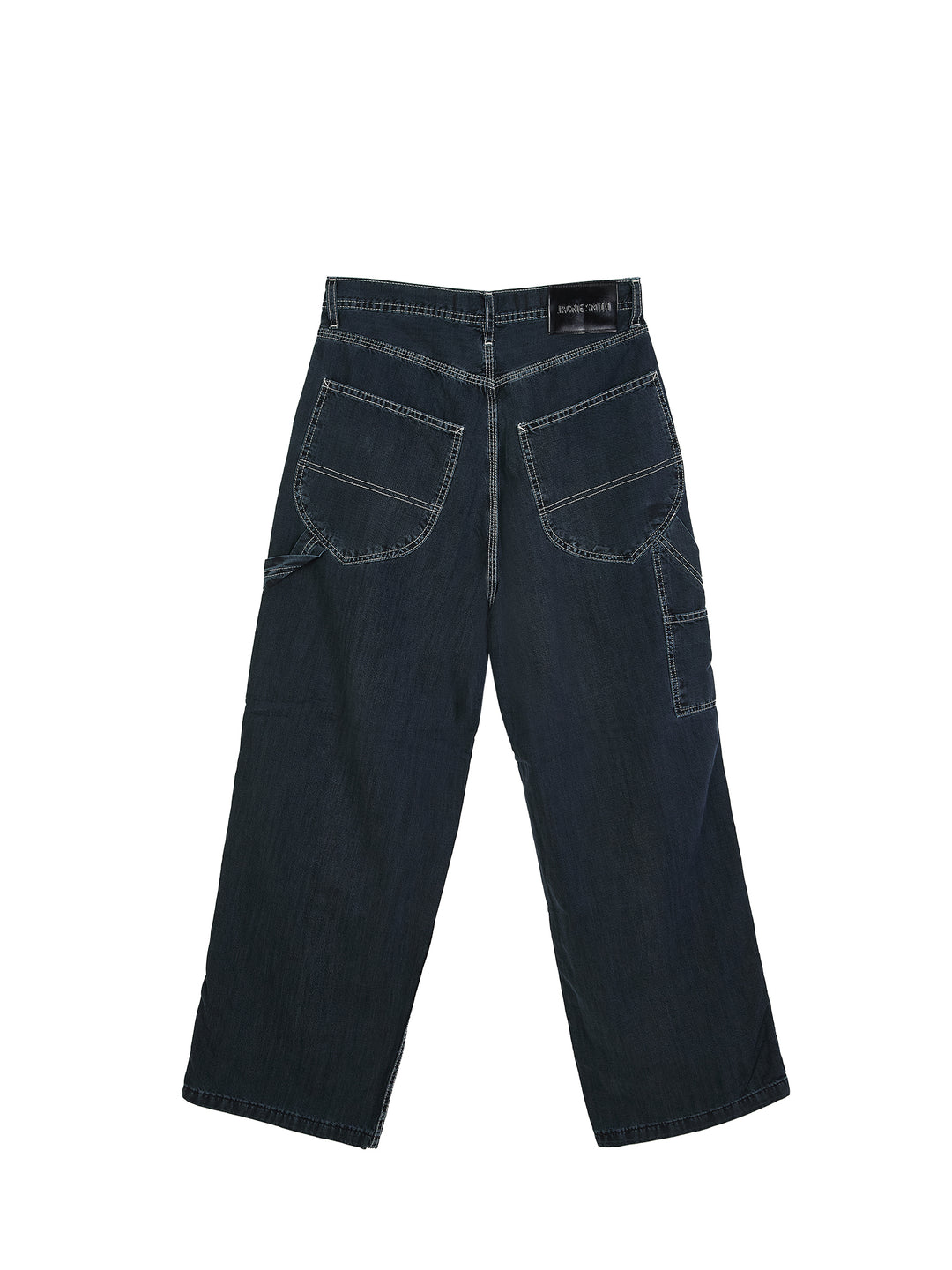 Carpenter low-rise wide-leg jeans