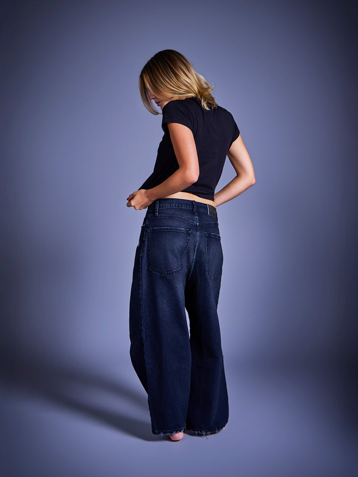 Horseshoe Mid-Rise Jeans