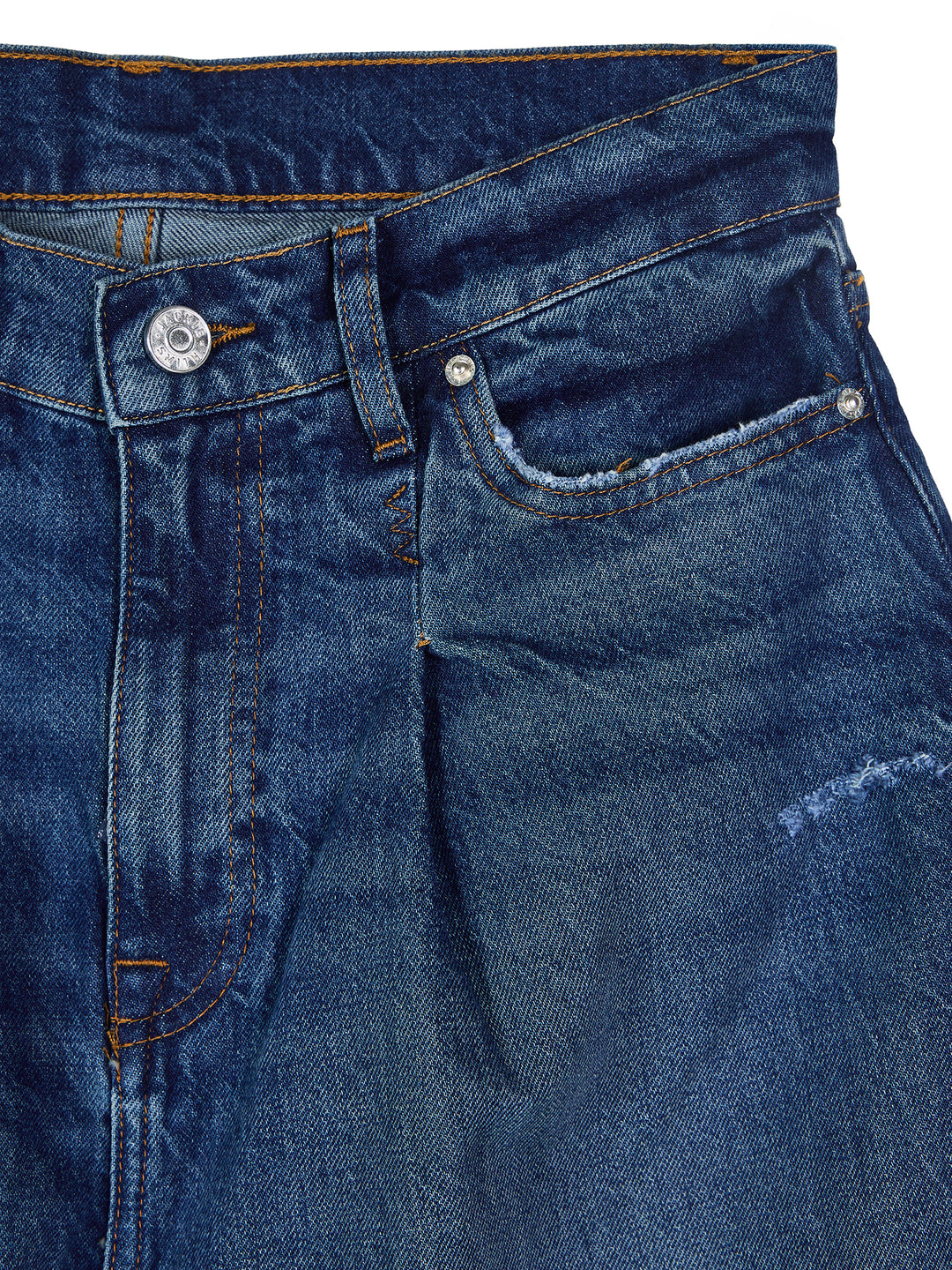 Horseshoe Mid-Rise Jeans