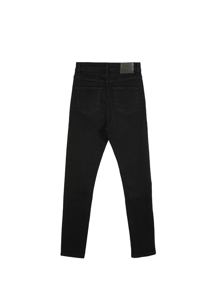 High-rise skinny jeans
