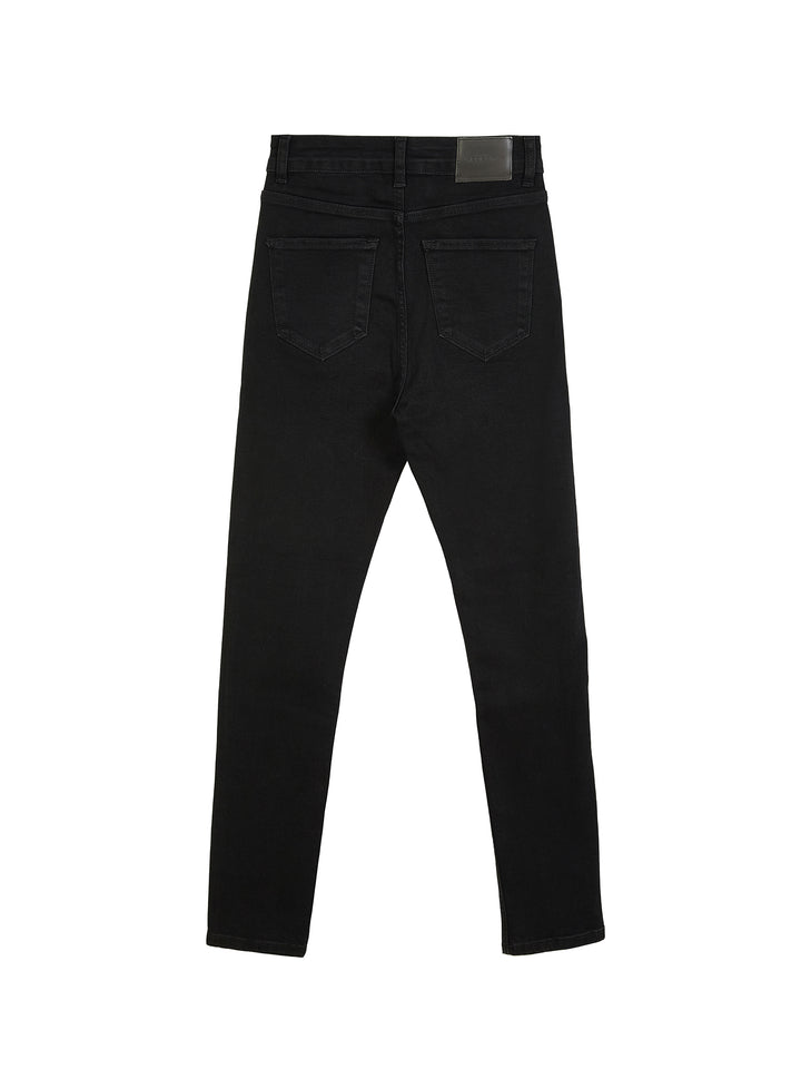 High-rise skinny jeans