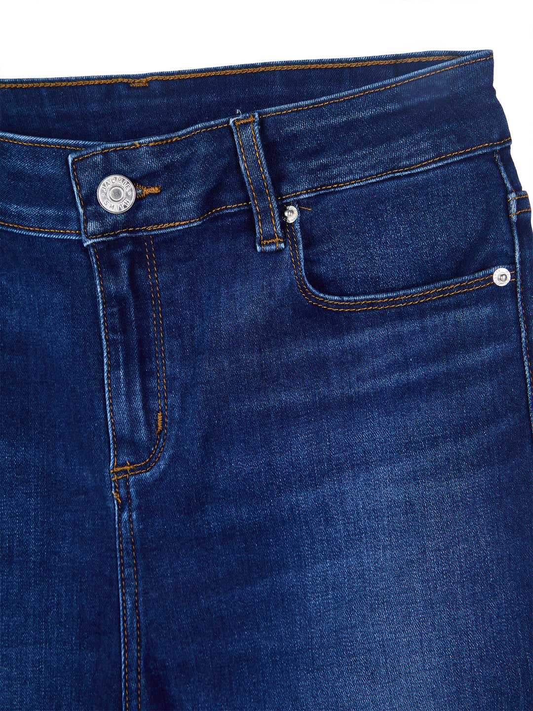 High-rise skinny jeans