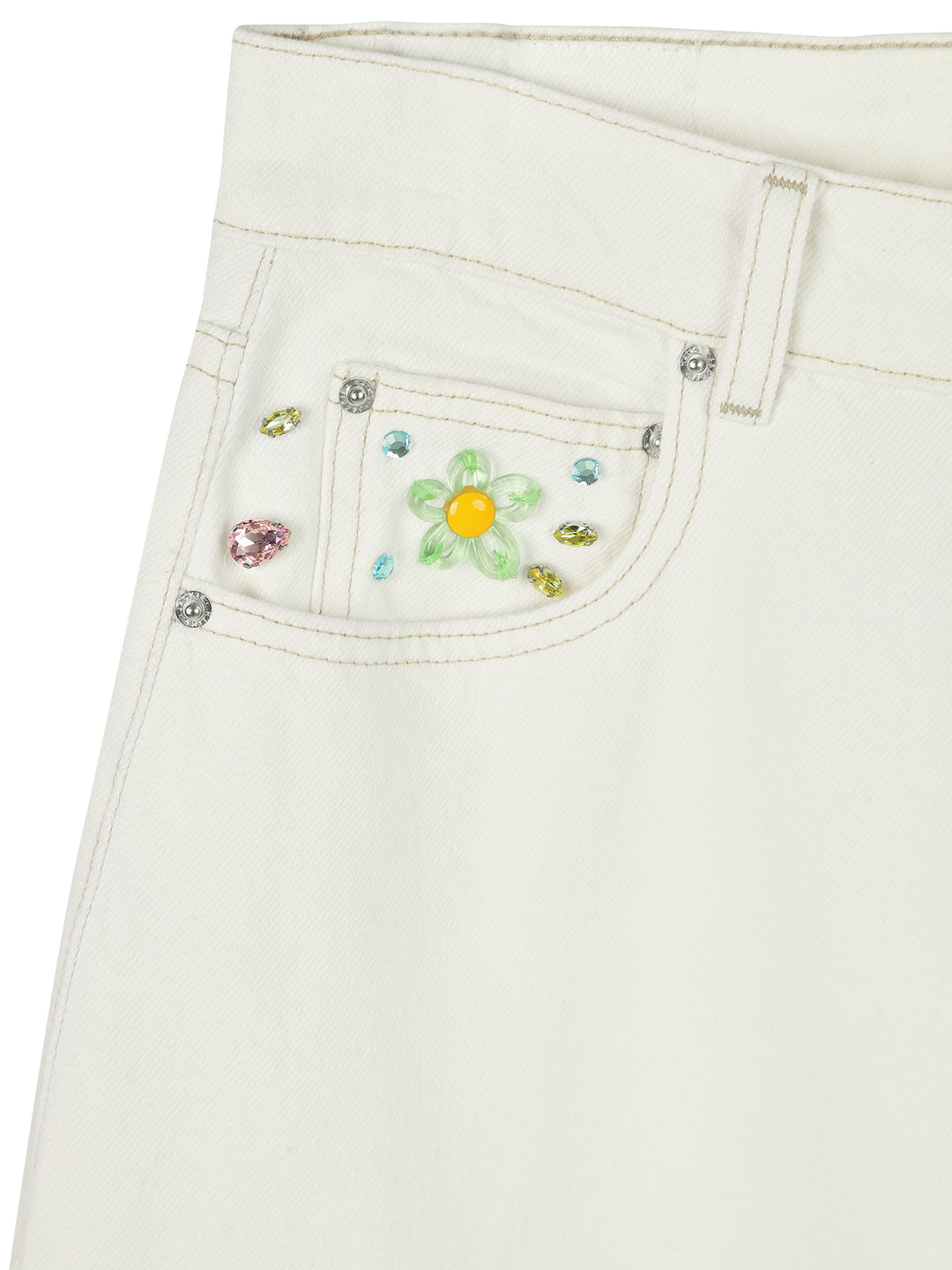 In Bloom Denim Pants
