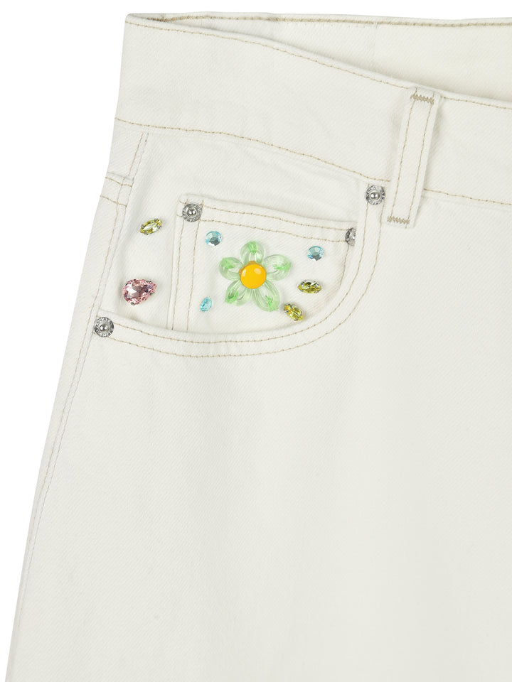 In Bloom Denim Pants