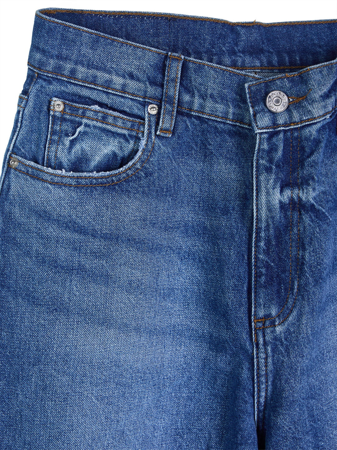 Relaxed high-rise wide-leg jeans