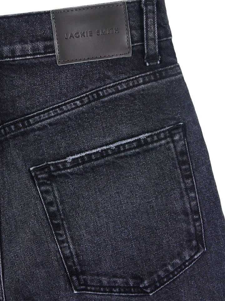 Relaxed high-rise wide-leg jeans