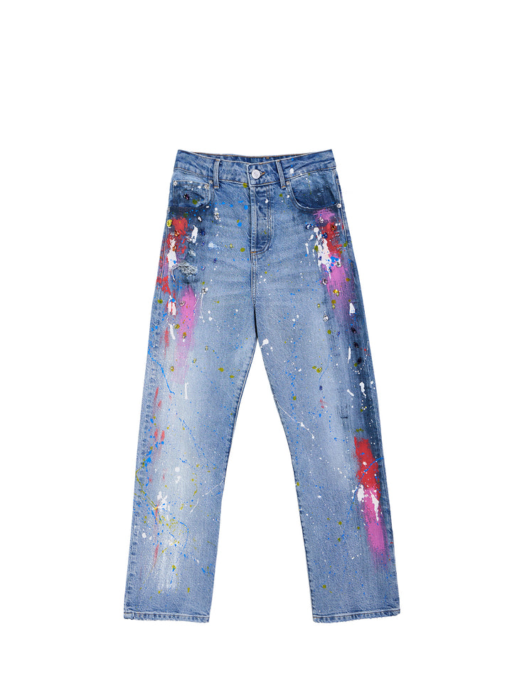 Limited Edition High-Rise Straight Leg Jeans