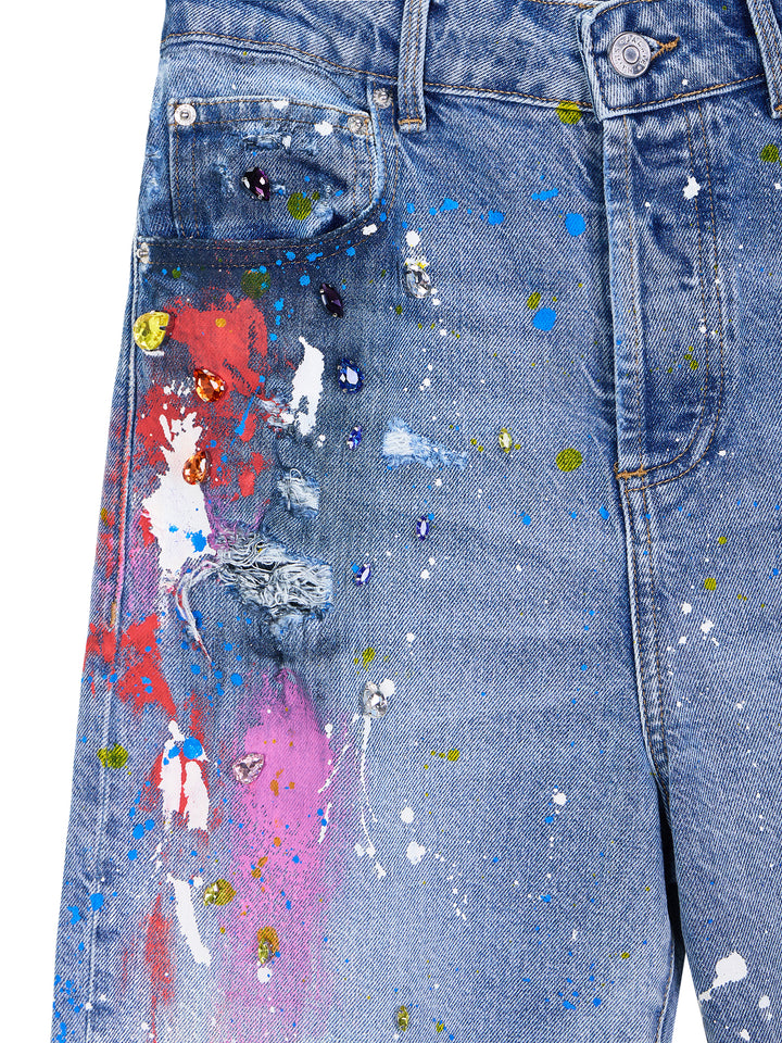 Limited Edition High-Rise Straight Leg Jeans