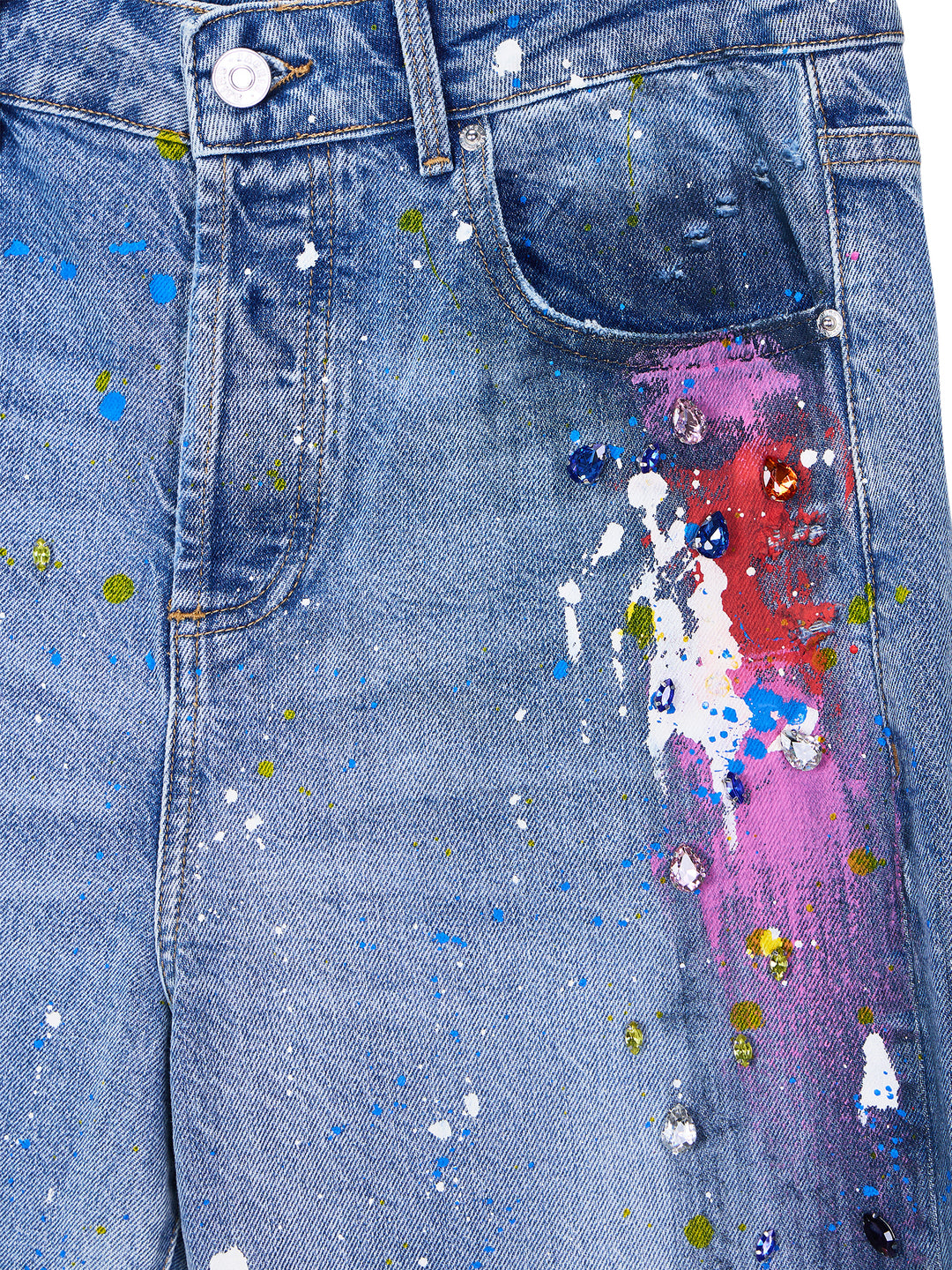 Limited Edition High-Rise Straight Leg Jeans