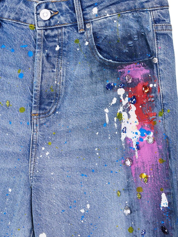 Limited Edition High-Rise Straight Leg Jeans