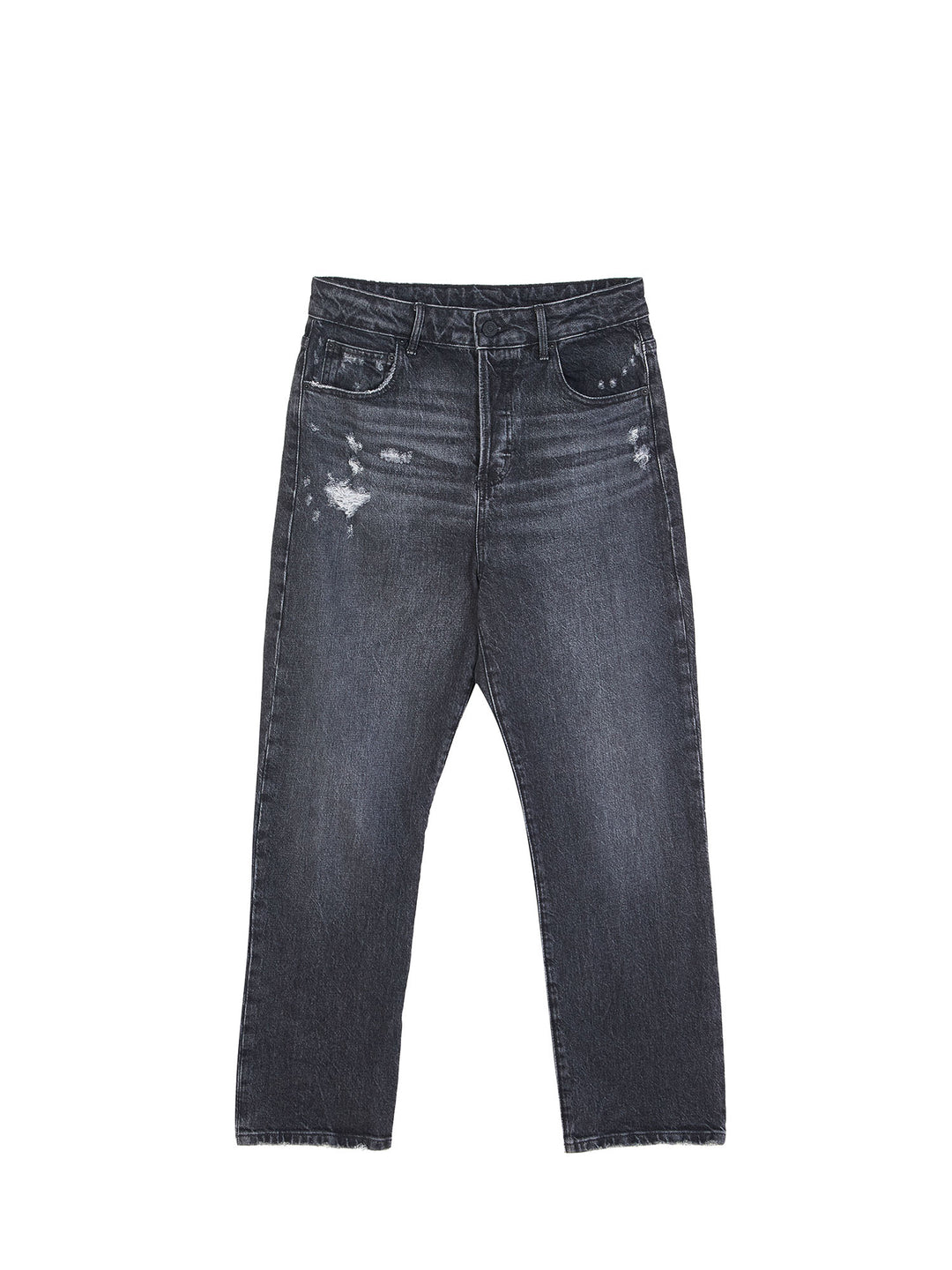 Snapshot Distressed High-Rise Jeans
